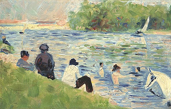 泳客 Bathers (Study for’Bathers at Asnieres’)